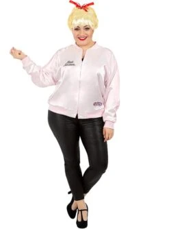 Chaqueta De Pink Ladies Talla Grande - Disfraz Grease
