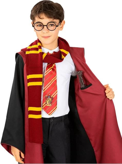 Corbata Harry Potter Gryffindor Para Niños - Imagen 3