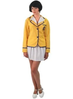 Disfraz De Campista Feliz Amarillo Para Mujer