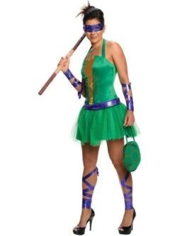 Disfraz De Donatello De Las Tortugas Ninja Para Mujer