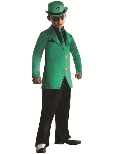 Disfraz De Enigma DC Comics Para Niño