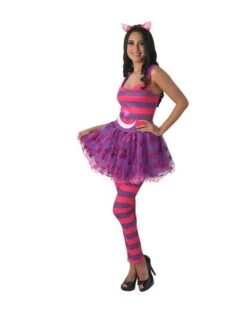 Disfraz De Gato De Chesire Para Mujer - Alicia En El País De Las Maravillas