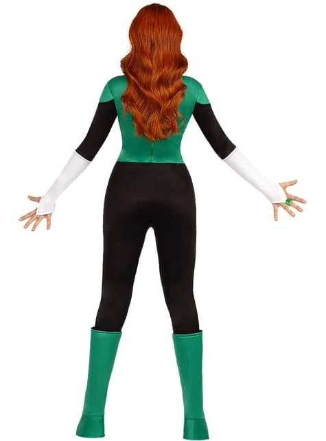 Disfraz De Linterna Verde Para Mujer - Imagen 6