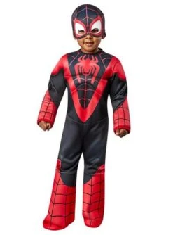 Disfraz De Miles Morales Spiderman Para Niño- Spidey Y Su Superequipo