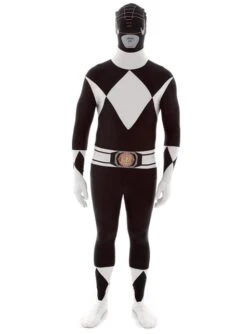 Disfraz De Power Ranger Negro Morphsuit