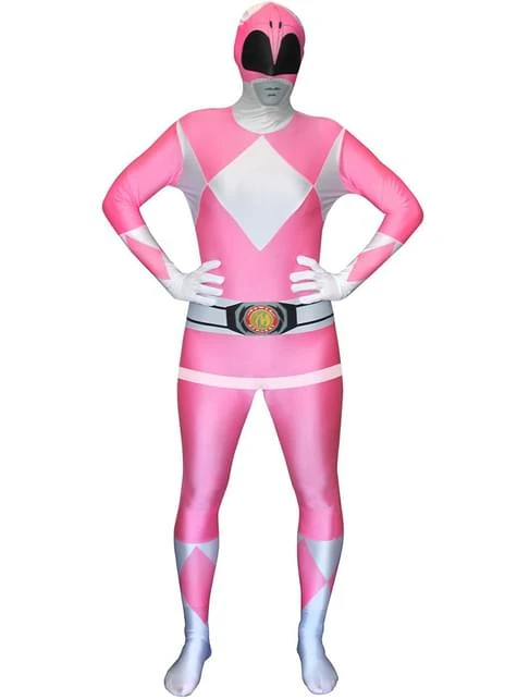Disfraz De Power Ranger Rosa Morphsuit