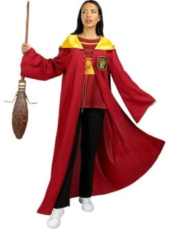 Disfraz De Quidditch Gryffindor Para Adulto - Harry Potter