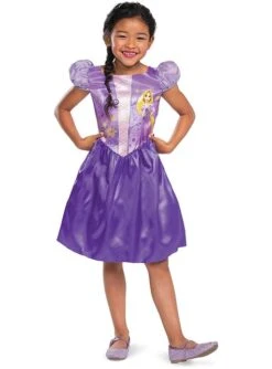 Disfraz De Rapunzel Clásico Para Niña