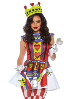 Disfraz De Reina De Las Cartas Para Mujer