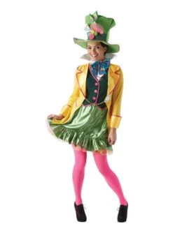 Disfraz De Sombrerero Loco Para Mujer - Alicia En El País De Las Maravillas