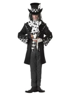 Disfraz De Sombrerero Loco Tenebroso Para Hombre