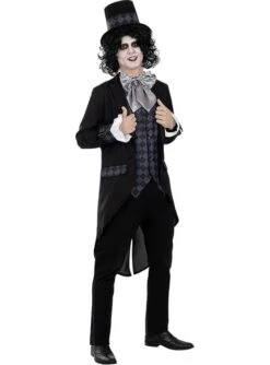 Disfraz De Sombrerero Oscuro Para Hombre