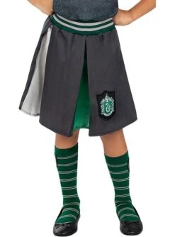 Falda De Slyhterin Para Niña - Harry Potter