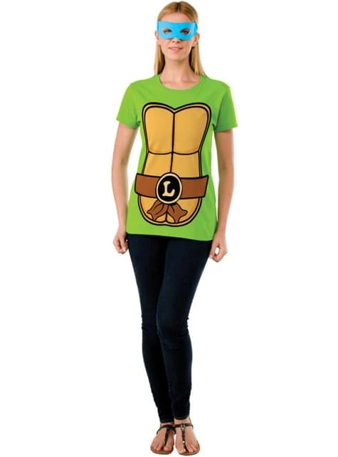 Kit De Tortuga Ninja Leonardo Para Mujer