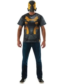 Kit Disfraz De Yellow Jacket Ant Man Para Adulto