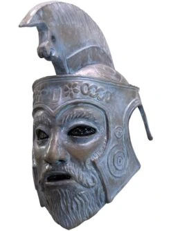 Máscara De Zeus Turbo Kid De Látex Para Adulto