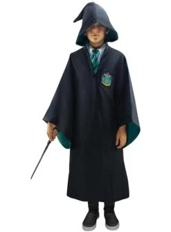 Túnica De Slytherin Deluxe Para Niño (Réplica Oficial Collectors) - Harry Potter